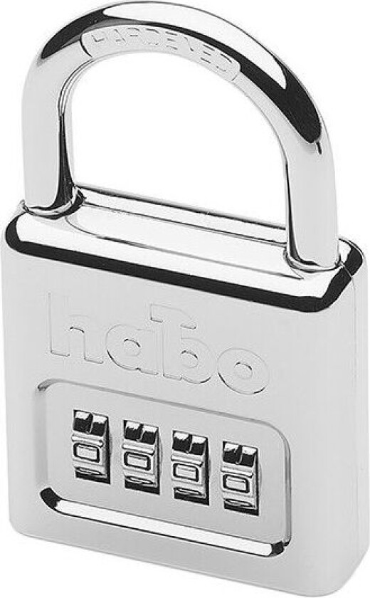 Hengelås m/kode, 50 mm