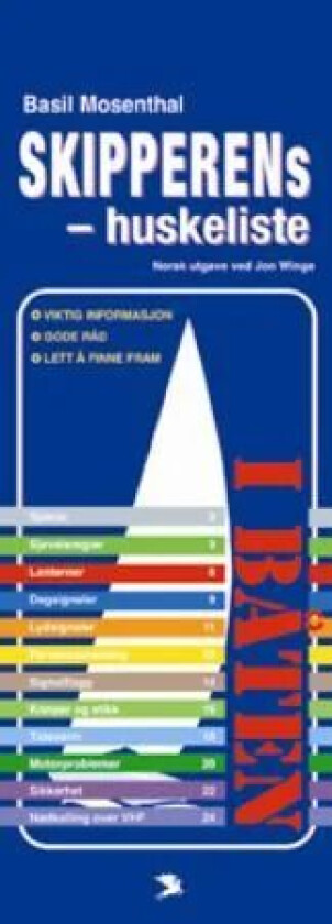 Skipperens huskeliste av Basil Mosenthal