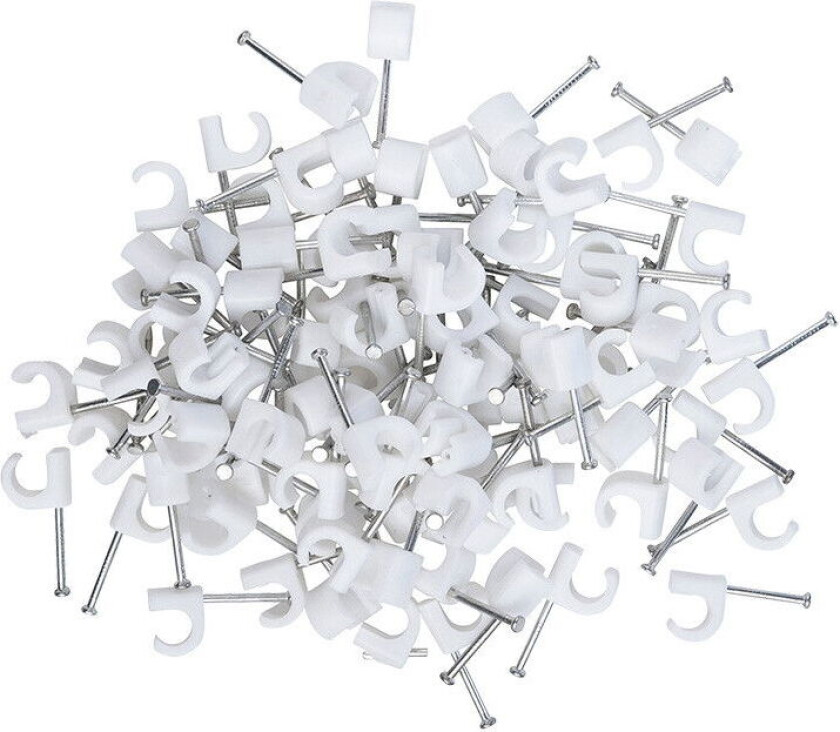 Kabelklips, runde 5-7 mm