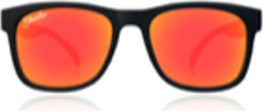 Sort/rød Shadez Solbrille