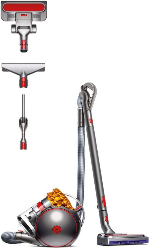 Cinetic Big Ball Multi Floor 2 støvsuger gul/jern