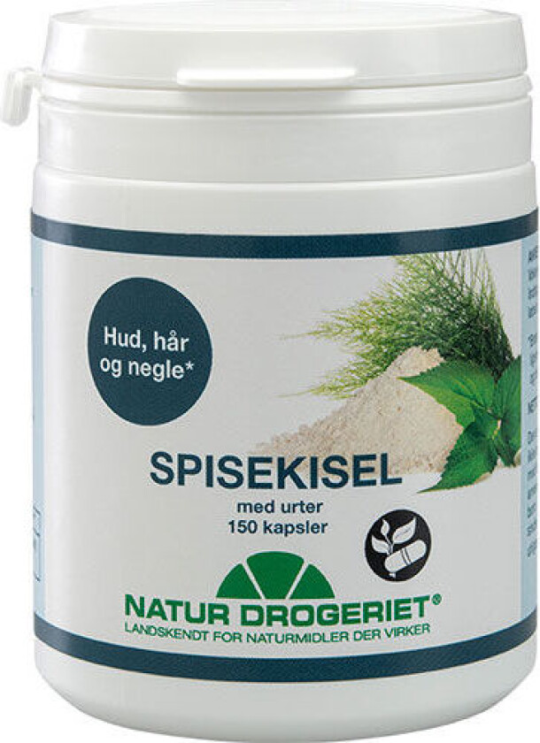 Natur-drogeriet Spisekisel med Urter - 150 Kapsler