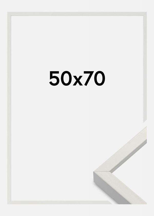 Focus Ramme Vivaldi Hvit 50x70 Cm