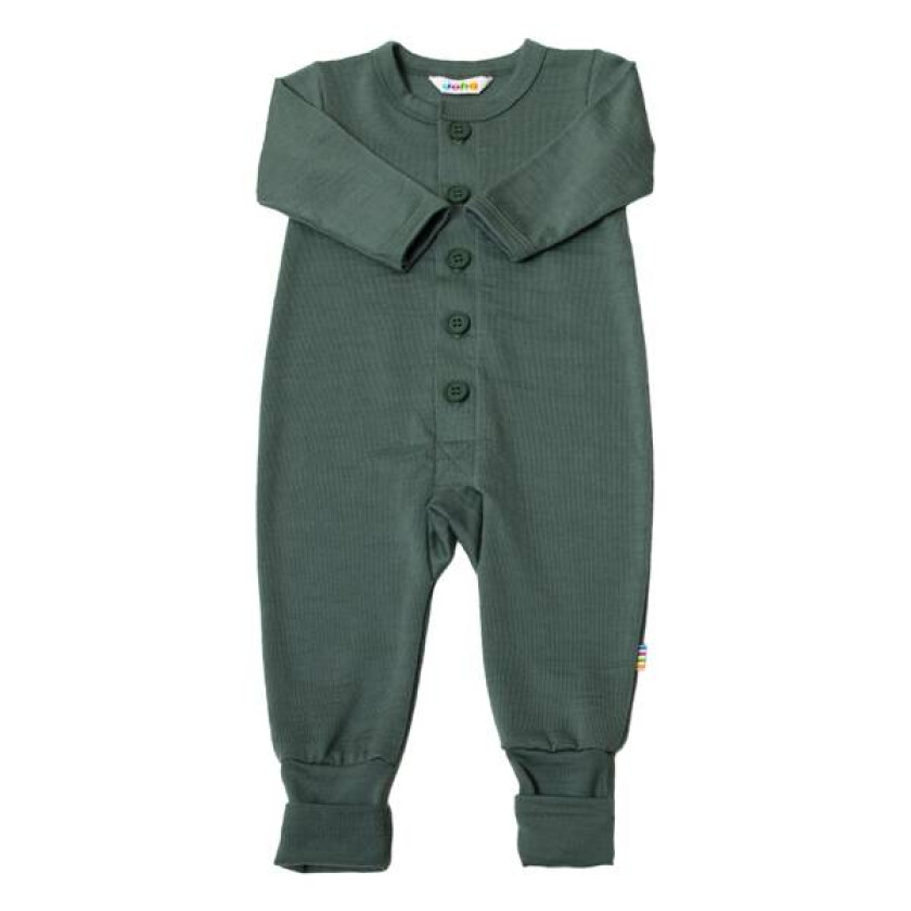 Ull Jumpsuit W/2In1 Foot Single Wool Drk.Green