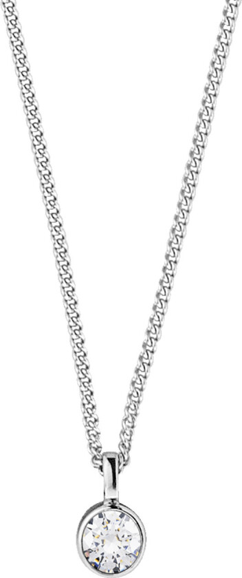 Dyrberg/Kern Jemma Halskjede, Farge: Sølv, Krystall, Onesize, Kvinne
