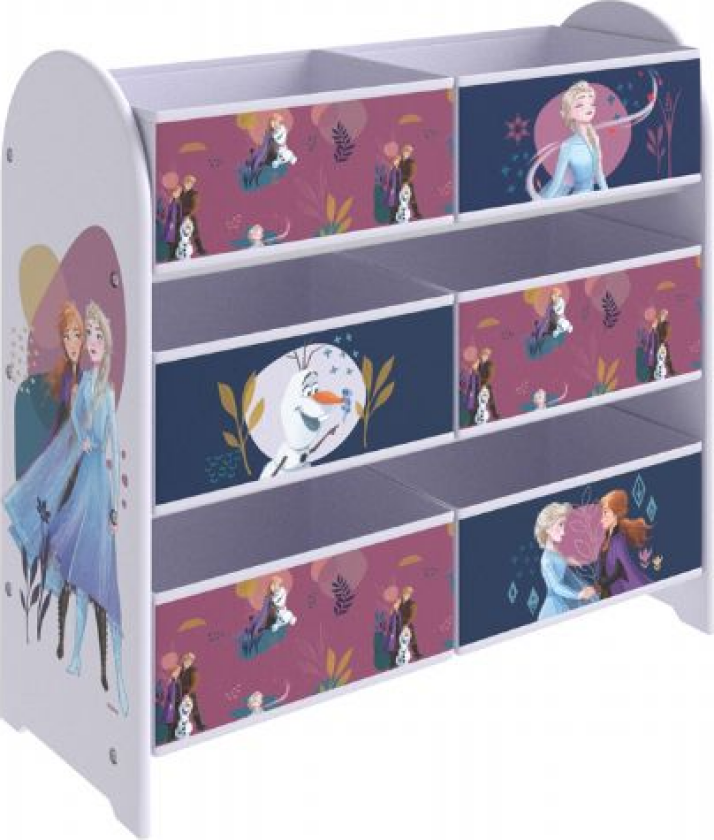 Frysehylle med 6 kurver Disney Frozen lagring 918106