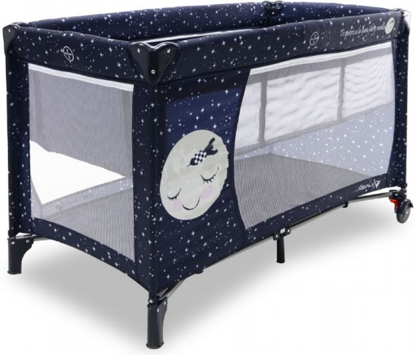 Weekendseng Glatt med innsats, Måne Asalvo sprinkelseng 15907