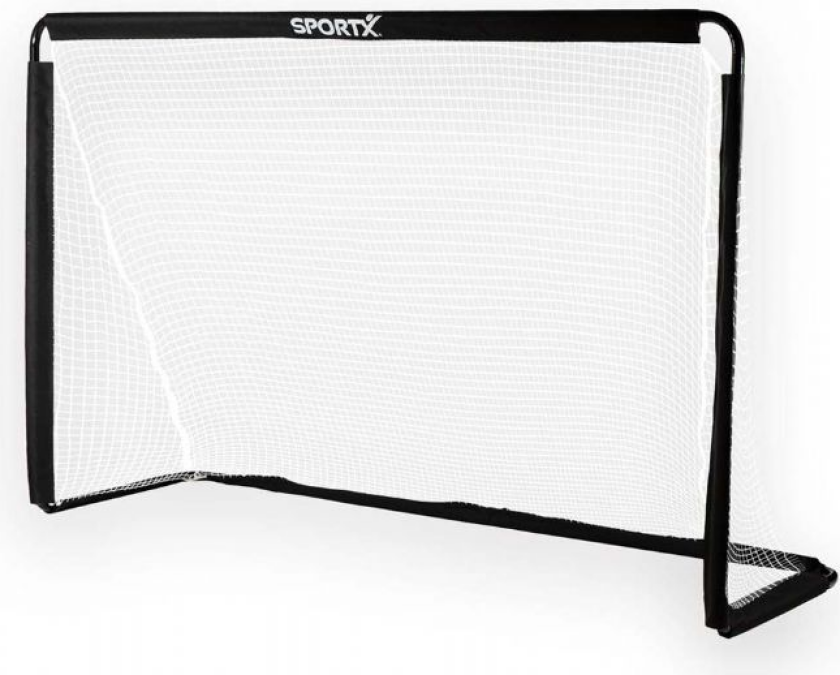 SportX Metal Fotballmål 182x60x122 cm Fotballsport utendørs 093239