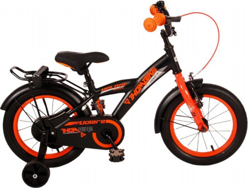Thombike Barnesykkel 14 tommer Sort Barnesykler 213786