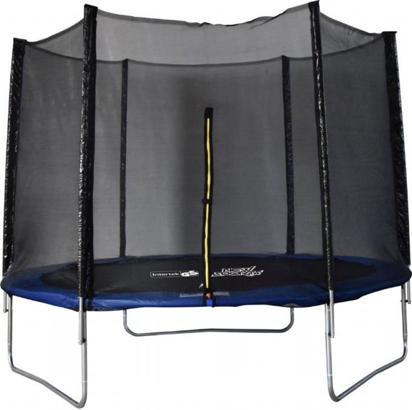 Trampoline med sikkerhetsnett Ø244 cm Hagetrampoliner 89499
