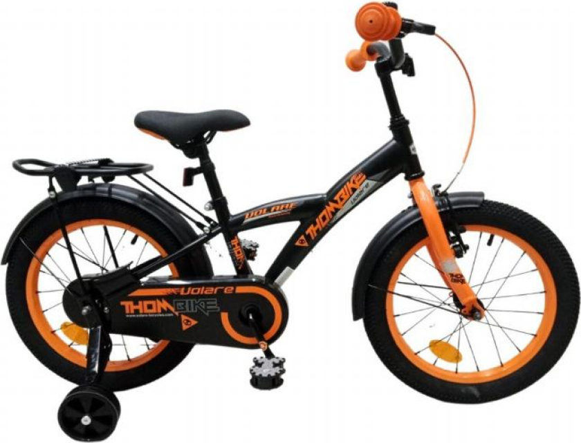 Thombike Barnesykkel 16 tommer Sort Barnesykler 215384