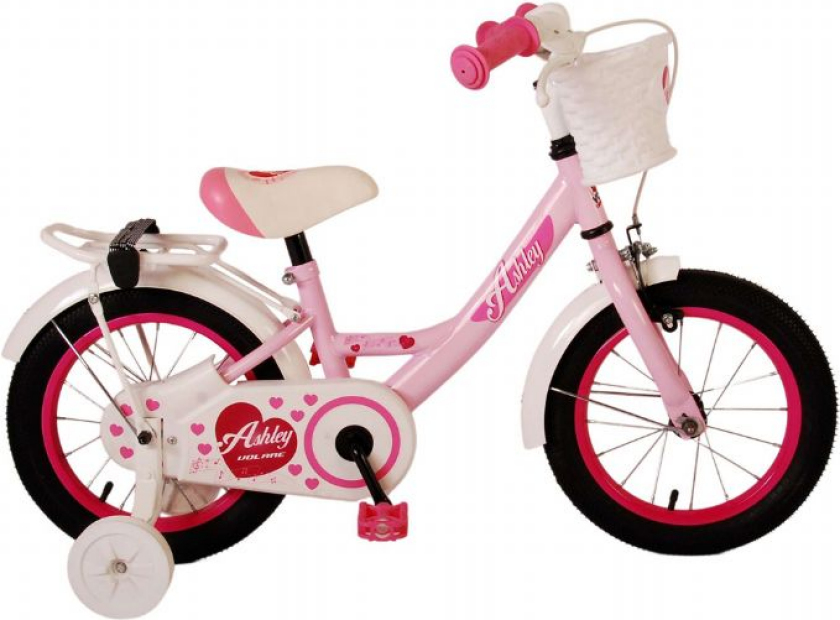 Ashley Barnesykkel 14 tommer Rosa Barnesykler 314322