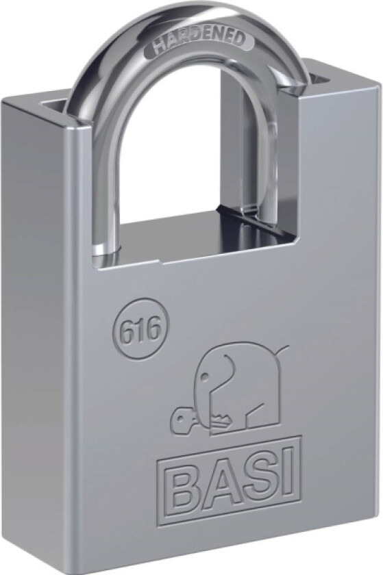 6160-6000 Hængelås 60 Mm Forskellige Sølv Nøglelås