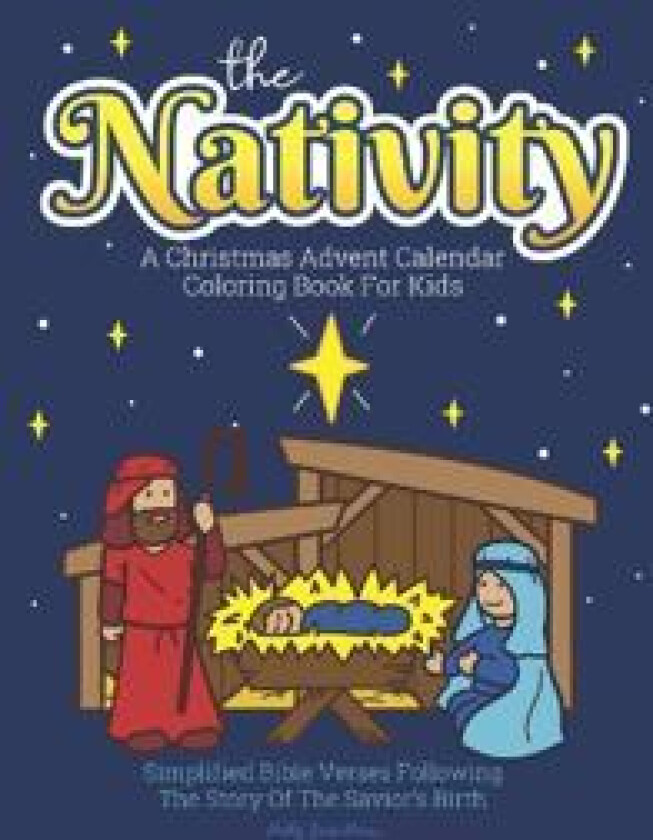A Christmas Advent Calendar Coloring Book For Kids