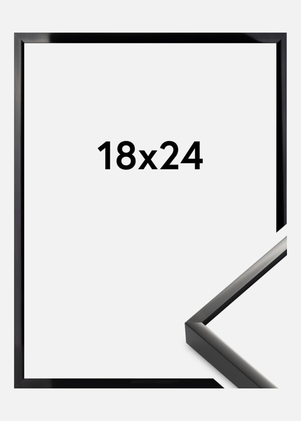 Ramme  Premium Alpha Blank Svart 18x24 Cm