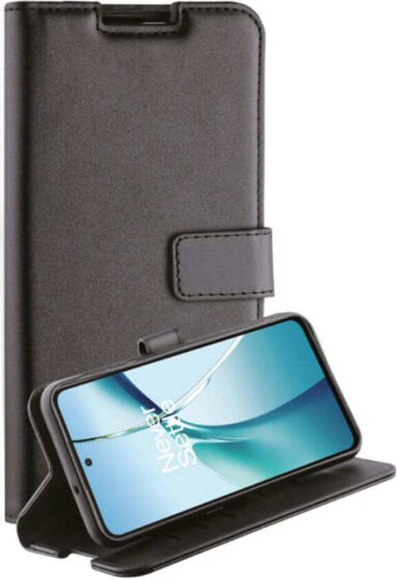 OnePlus Nord CE4 Lite - Vivanco Classic Wallet Flip Cover m. Lomme - Svart
