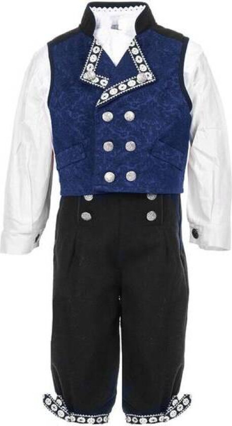 Bunad / Festdrakt Til Gutt Med Skjorte, Blå