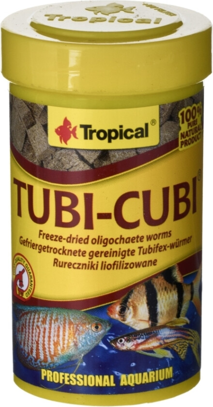 Tubi-Cubi - Fôr Til Akvariefisk - 10G