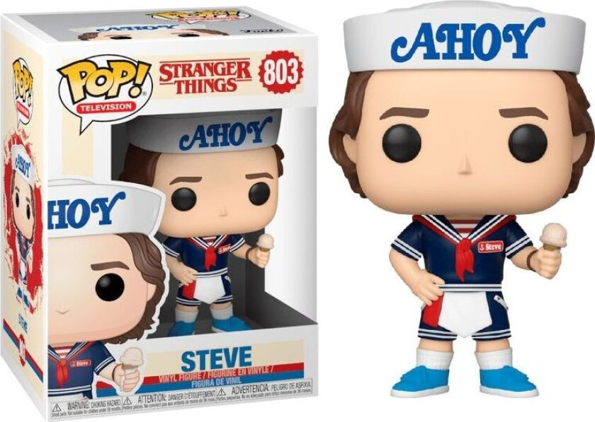 POP figure Stranger Things 3 Steve with Hat and Ice Cream