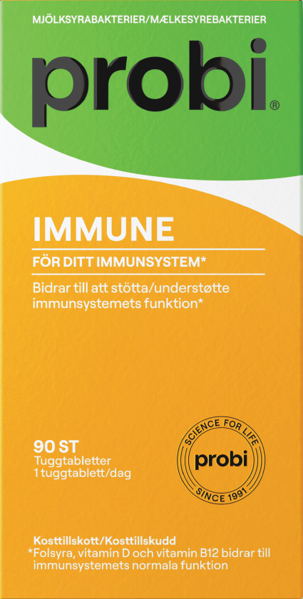 Immune 90 tyggetabletter, 90 stk.