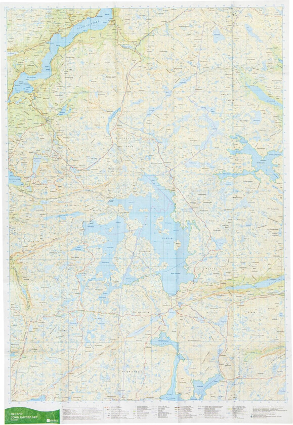 Hovden Sør 1:50 000