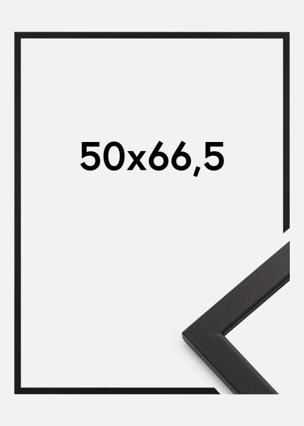 Ramme Edsbyn Akrylglass Svart 50x66,5 Cm