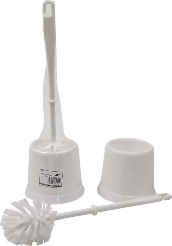 TOALETTBØRSTE HVIT/PLAST