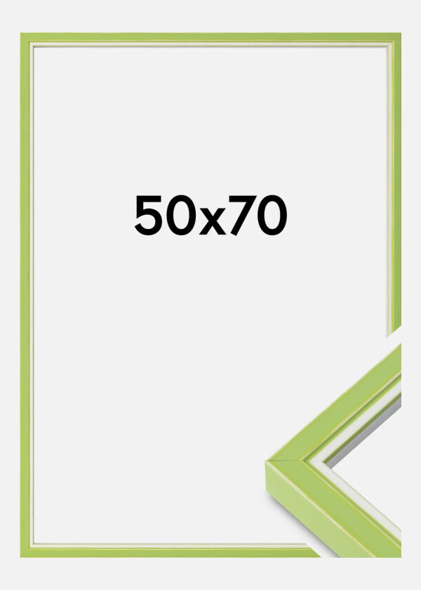 Ramme Diana Akrylglass Lysegrønn 50x70 Cm