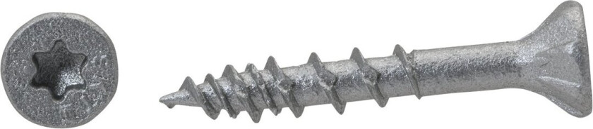 TRESKRUE FORSENKET C4 5X40/24 T25 200 STK UTENDØRS