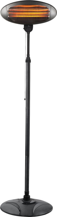 TERRASSEVARMER M/GULVSTATIV 2000W/1300W/650W