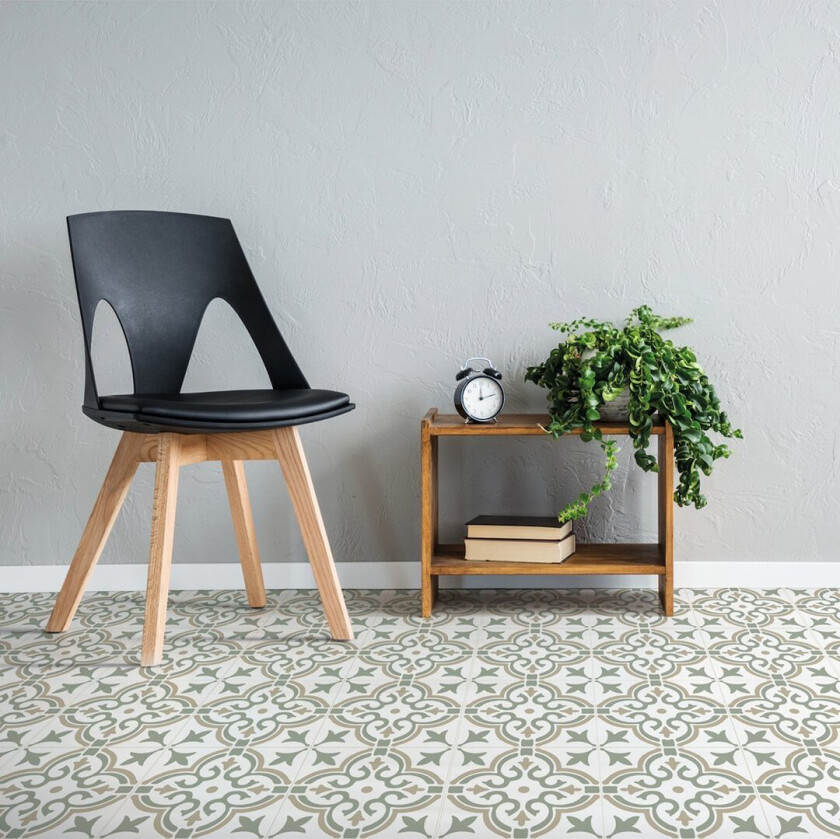 CLASSIC GULVFLISER - MOTIF GREEN