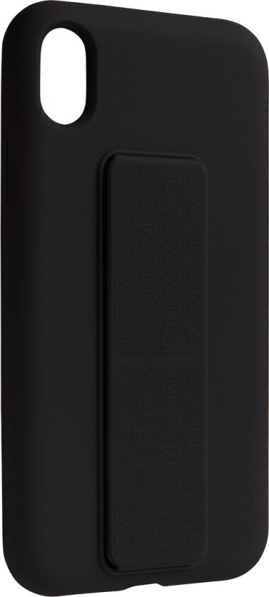 LEKI BYCPH COVER TIL IPHONE XR GRIP AND STAND SILIKON SORT