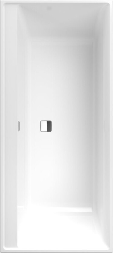 VILLEROY & BOCH COLLARO BADEKAR 190X90 FOR INNBYGGING MED AVLØPSSETT I KROM