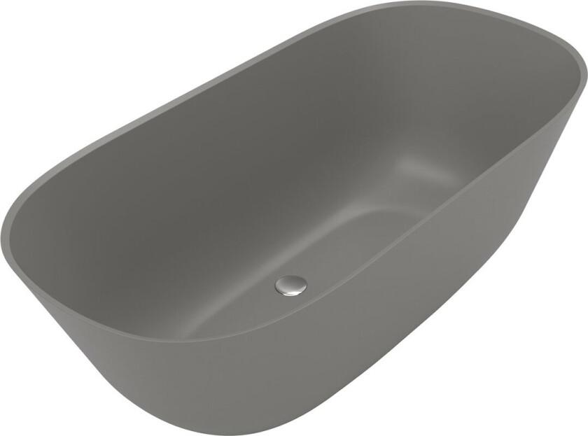 VILLEROY & BOCH THEANO FRITTSTÅENDE BADEKAR 155X75 GREY