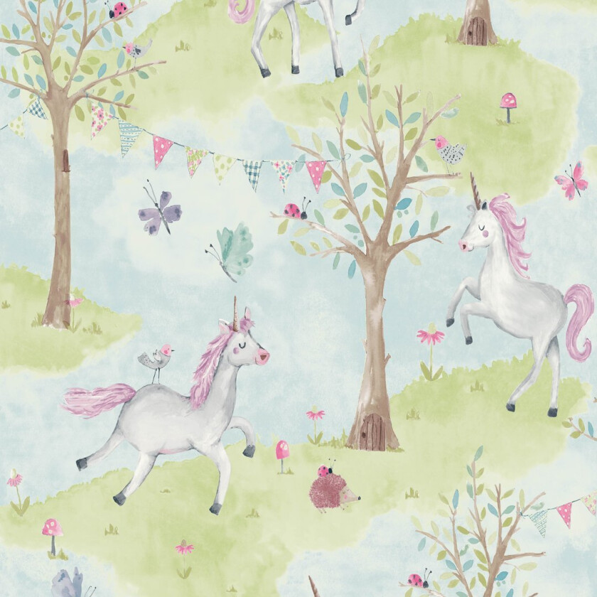 JACK N ROSE VINYLTAPET FLERMØNSTRET 10,05X0,53 M