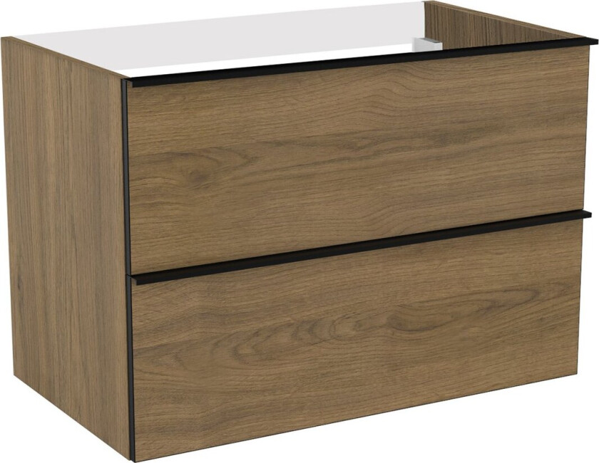 ALLIBERT LOFTGAME UNDERSKAP 80 CM COGNAC EIK