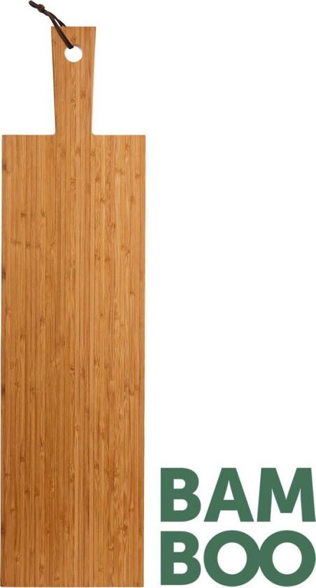 DAY SKJÆREBRETT M/HÅNDTAK 62X16X1,5CM BAMBUS