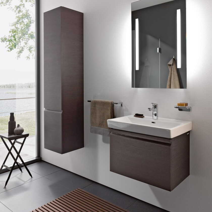 LAUFEN PRO S SERVANTSKAP 81 CM 1 SKUFF & 1 INNVENDIG SKUFF WENGE