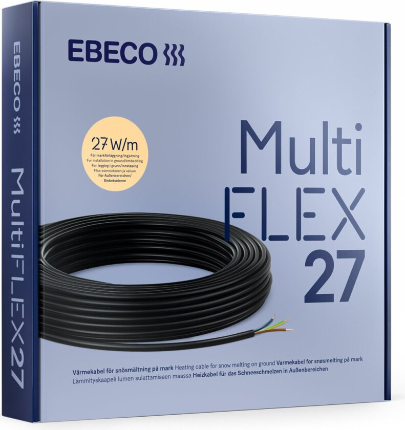 Bilde av EBECO MULTIFLEX 27 VARMEKABEL 156 M 4250 W