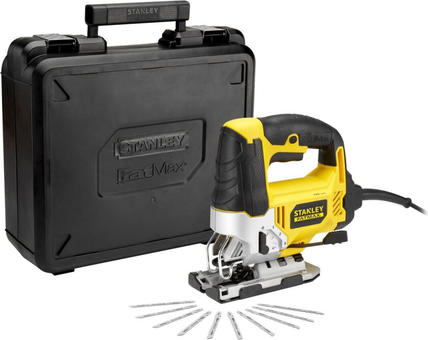 STANLEY FATMAX STIKKSAG 710W MED PENDELFUNKSJON I KOFFERT