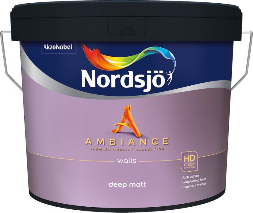 NORDSJØ AMBIANCE DEEP MATT VEGGMALING BC 2,325L