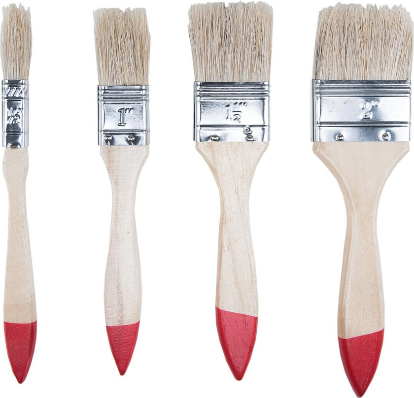 Bilde av PENSLER 4 STK 1 1/2" - 2"