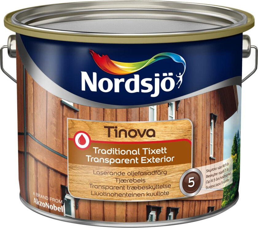 NORDSJØ TINOVA TRAD TIXETT TRANSP GUL 9L