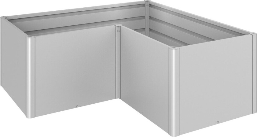 BIOHORT HØYBED L-STØRRELSE, SØLV METALLIC