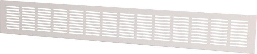 FLEXIT OVERSTRØMNINGSRIST 600X80MM HVIT