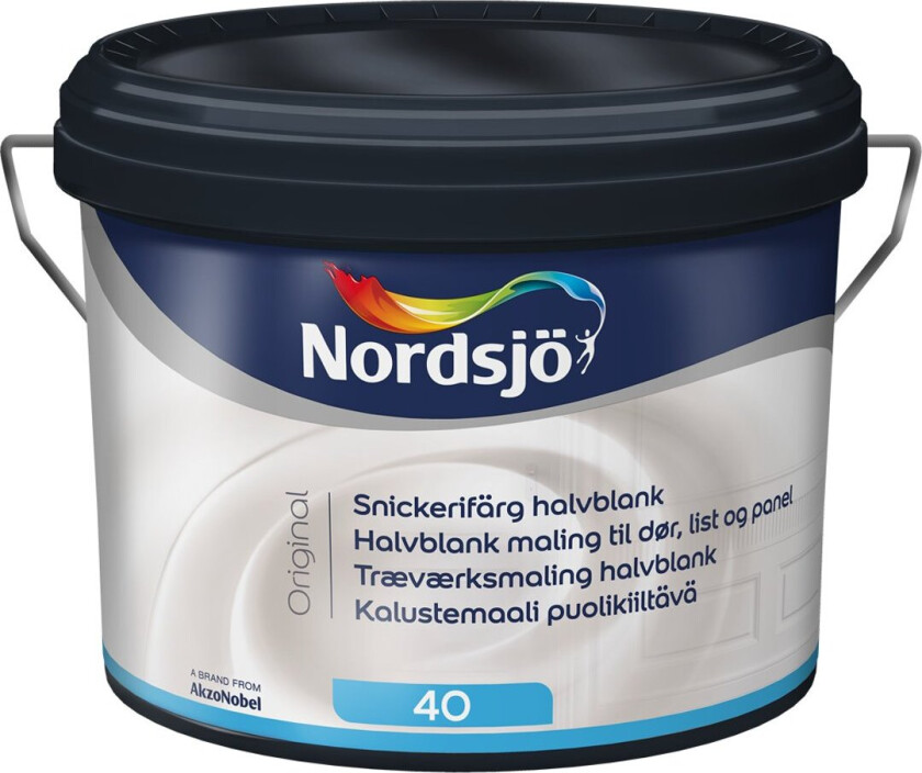 Bilde av NORDSJØ ORIGINAL DØR/LIST HALVBLANK BC 0.94L