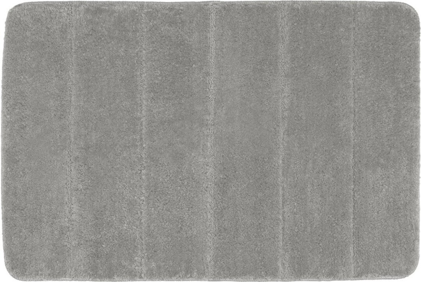 WENKO STEPS BADEMATTE 60X90 CM - LYS GRÅ