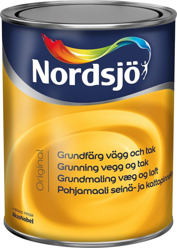 NORDSJØ ORIGINAL GRUNNING VEGG & TAK BW 1 L