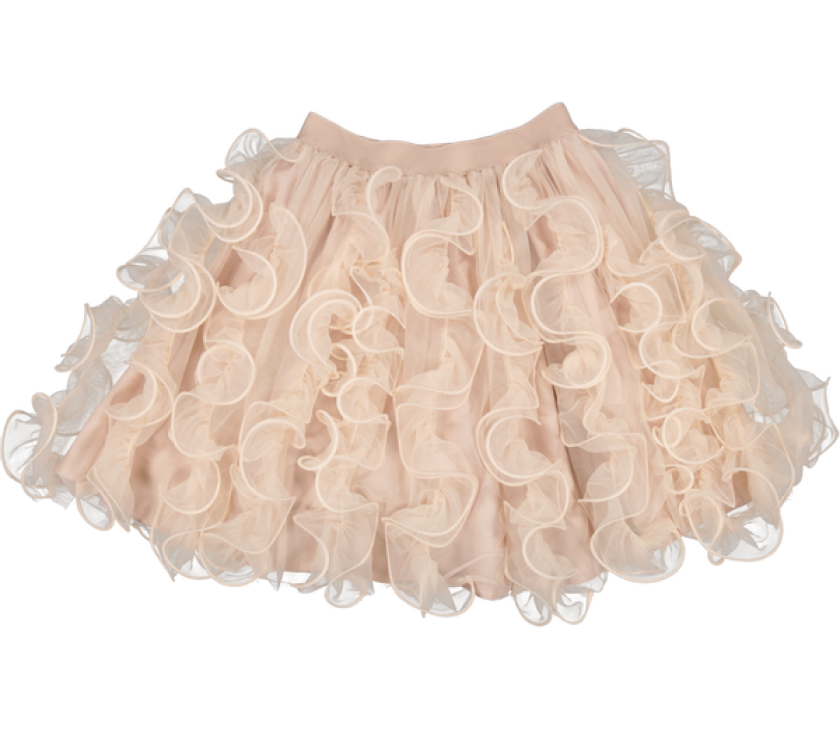 MarMar Skjørt Ballerina Frill Solvig Cream Taupe