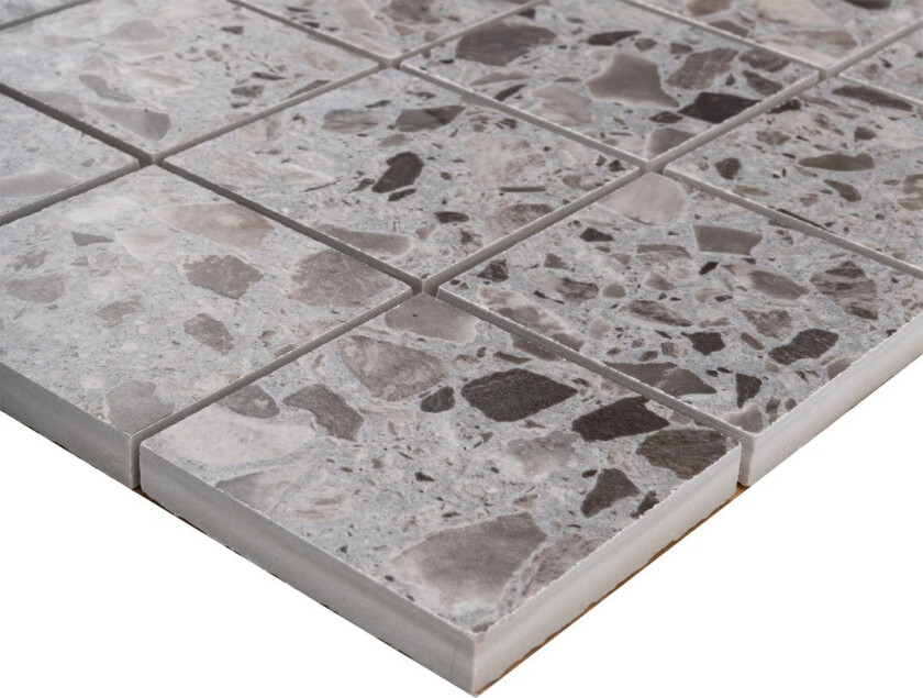 TERRAZZO GREY MOSAIKK 6X6